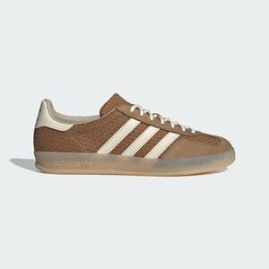 12M - [New] Men's adidas‎ Gazelle Indoor Shoes Brown JR8851